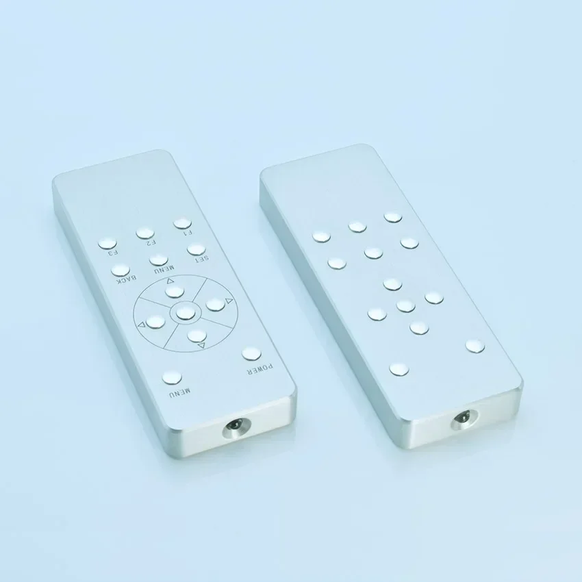 Aluminum Alloy Universal Learning Infrared Remote Control 13 keys for DAC Amplifier CD DVD TV Set-top Box