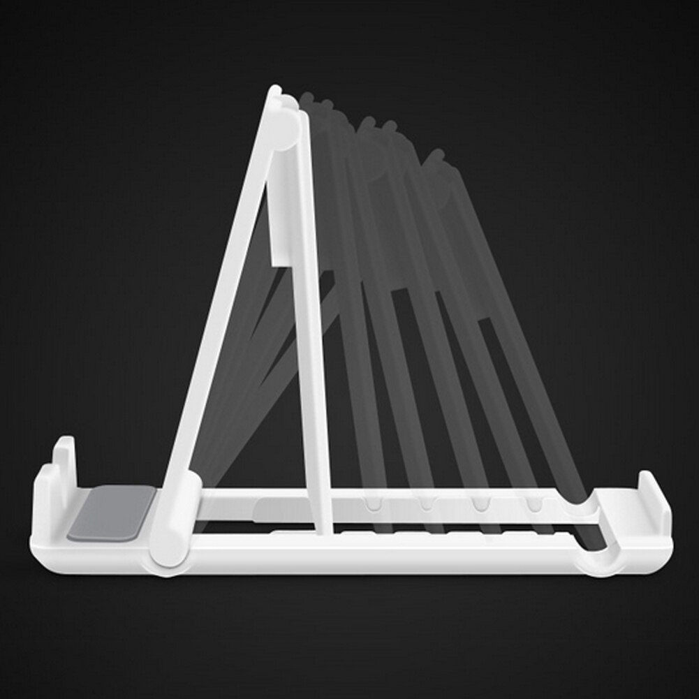 Universal Plastic Adjustable Folding Desktop Table Phone Holder Bracket Stand