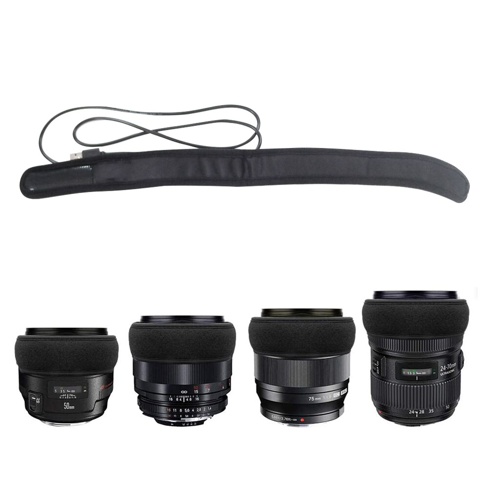 Condensation Prevention Coffee Cup Universal Lens Defogging Heater USB Connection Milk Bottle Adjustable Belt Fast Telescopes
