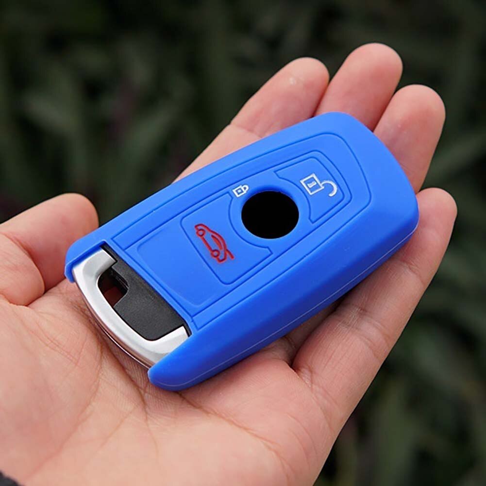Soft Silicone Car Key Fob Protection Cover Case Shell rubber key shell protective cover for BMW X3 GT5 GTM4 Series