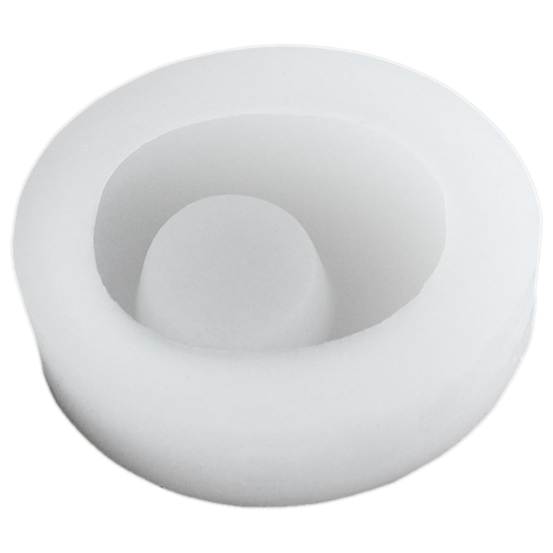 Rayher 36153000 Siliconen mal voor flesvorm met enkele steel, mal voor doe-het-zelf kandelaarhouder, basisvorm voor kleine glazen vaas voor verse en gedroogde bloemen, diameter 8,3 cm, 36153000