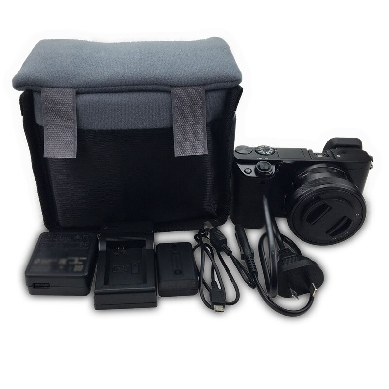 Draagbare Slr Camera Insert Bag Inner Partition Padded Protector Tas Voor Dslr Slr Camera Tas