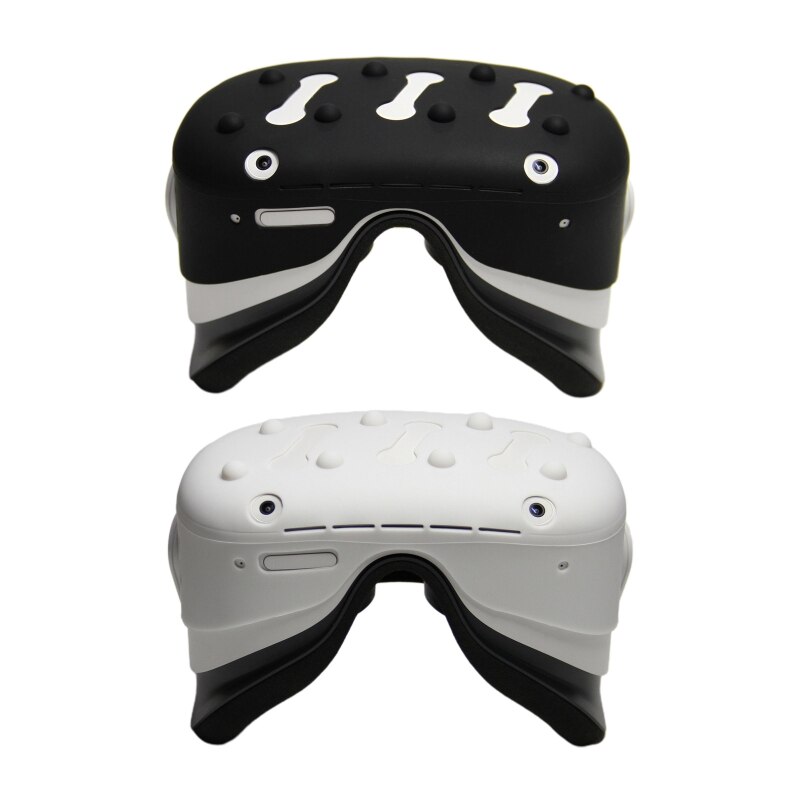 Silicone Front Case Protector Virtual Reality Headset Protective Cover Soft Shock-proof VR Housing Shell Skin for Oculus Quest 2