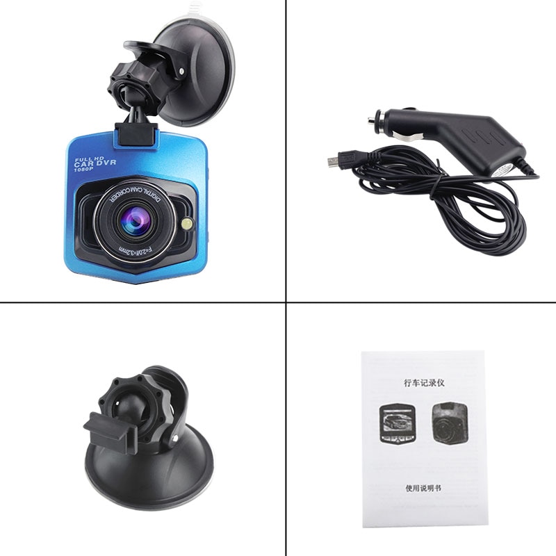 Auto DVR GT300 Dash camera Mini Auto DVR Dashcam Full HD 1080 P Digitale Video Registrator Recorder auto Dash Cam monitor Detection
