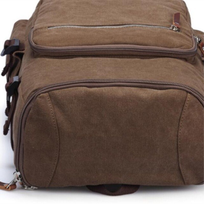 Men Backpack Vintage Casual Canvas Backpack School Bags For Male Men's Large Backpacks For Laptop Backpack