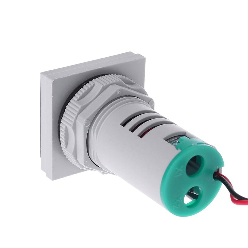 Square LED Digital Dual Display Voltmeter & Ammeter Voltage Gauge Current Meter AC 60-500V 0-100A