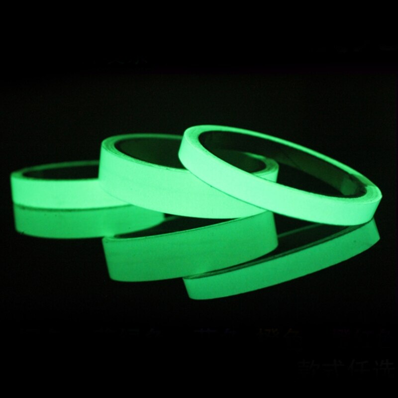 Glow In The Dark Lichtgevende Veiligheid Tape Waterdichte Photoluminescent Heldere Sticker