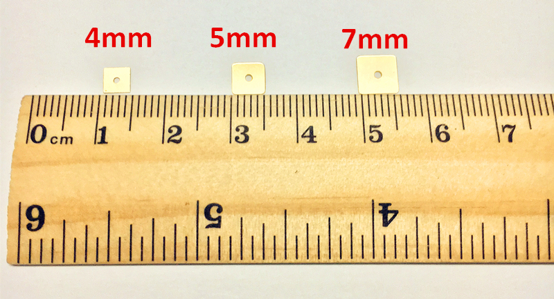 Multi Size 4Mm/5Mm/7Mm Vierkante Pailletten Pailetten/Platte Pvc Sequin Naaien Ambacht, kids Diy Plakboek, Vrouwen Kleding Accessoires