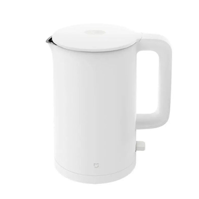 Original XiaoMi Mijia Mi 1A 1.5L Electric Kettle Stainless Steel Fast Boiling 1800W Tea Pot Intelligent Temperature Control: NO Adapter