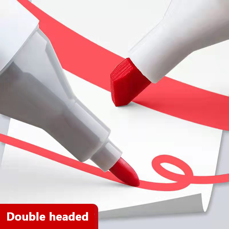 24-60 Kleuren Vette Art Marker Pen Set voor Tekening Double Headed Schetsen Tip Gebaseerde Markers Graffiti Manga School Art Supplies