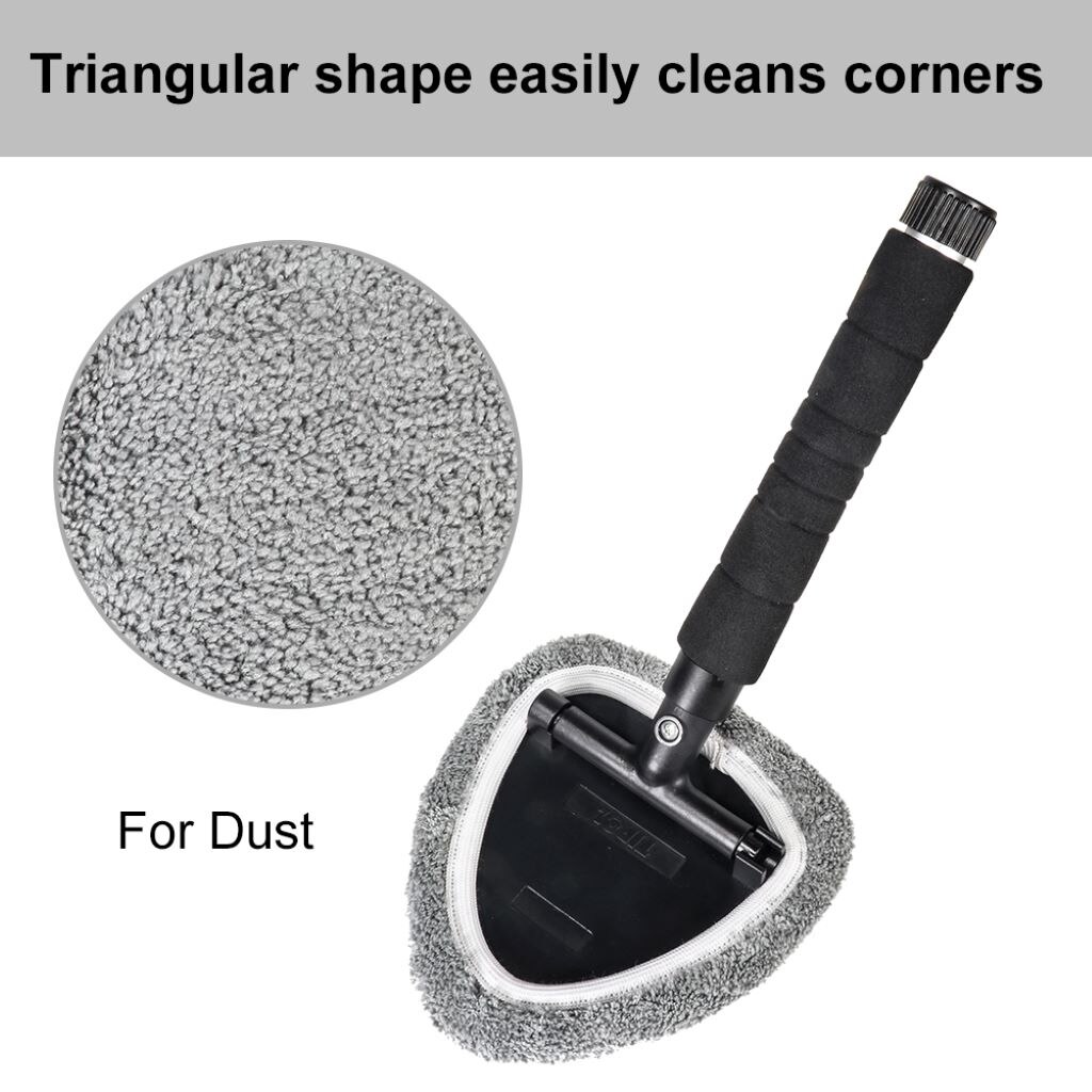 Microfiber Windscreen Car Glass Cleaner Demister Detachable Handle 28CM -47CM