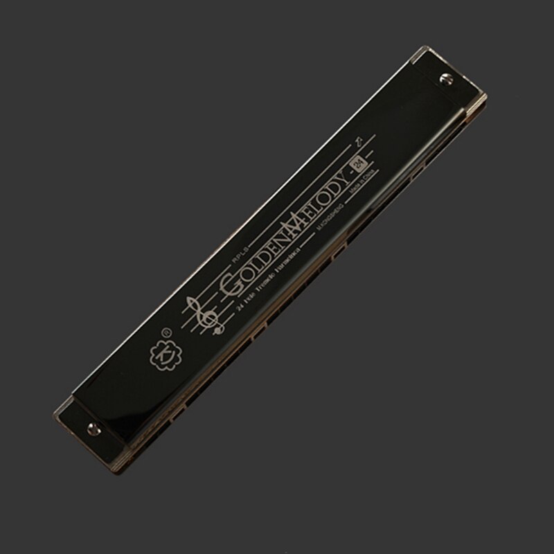 KONGSHENG 24 Holes Tremolo Harmonica Musical Instruments Armonica Senior Playing Mouth Ogan CDEFGAB 12 Key choose