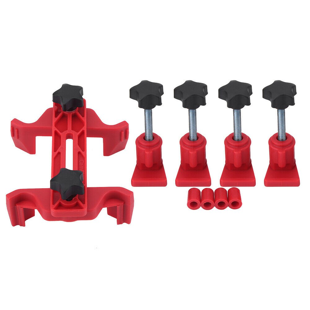 5 Dual Cam Clamp Camshaft Engine Timing Locking Tool Sprocket Gear Kit Universal Car Accessories