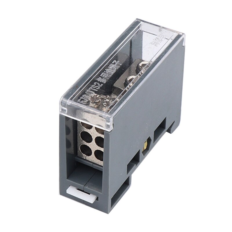 Multi-purpose Din Rail Terminal Block 1 in Multiple out Universal Power Junction Box Wire Connector for Circuit Breaker Y5GB: 6-150A