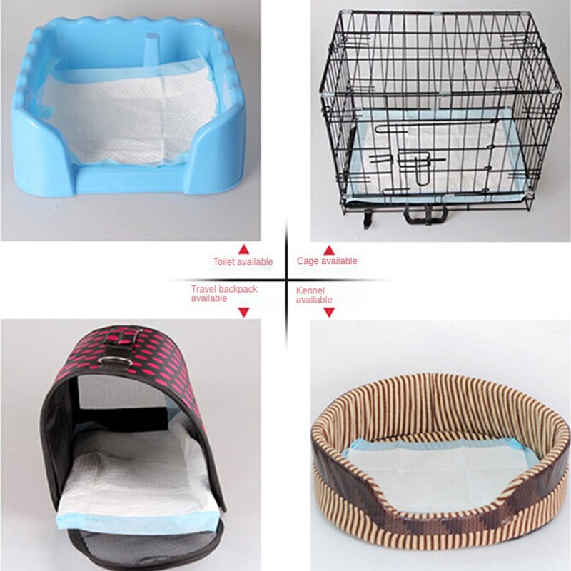 Disposable Diapers Pet Diapers Deodorizing Thickening Absorbent Training Catheterization Pads Dog Cat Diapers