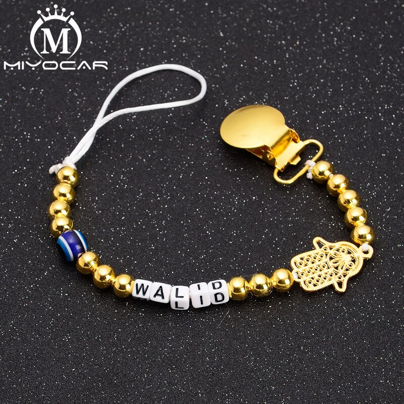 Miyocar alle guld smukke suteklips og klapvogn kæde sæt idé til baby shower ethvert navn kan lave