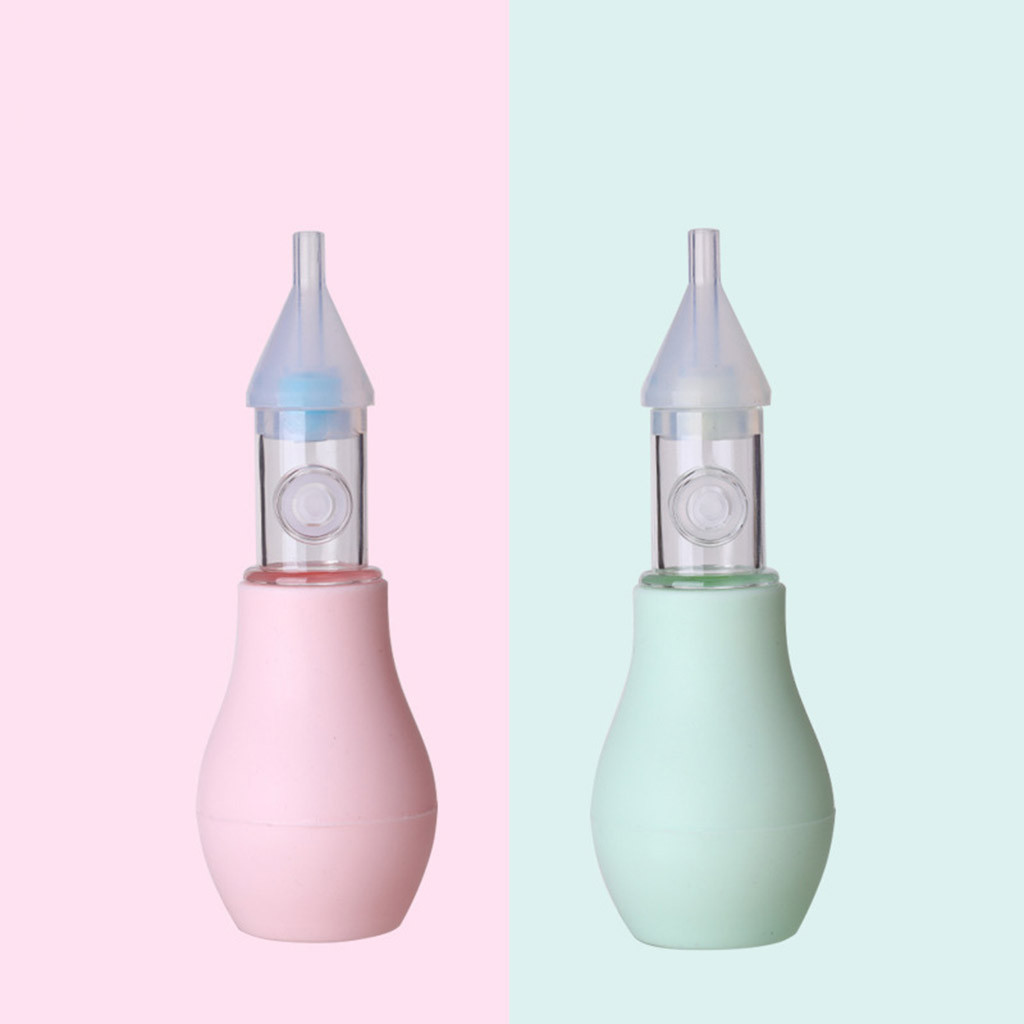 Novo bebê recém-nascido criativo snot cleaner infantil crianças macio silicone nasal aspirador de pó otário nariz muco snot mais limpo 2020