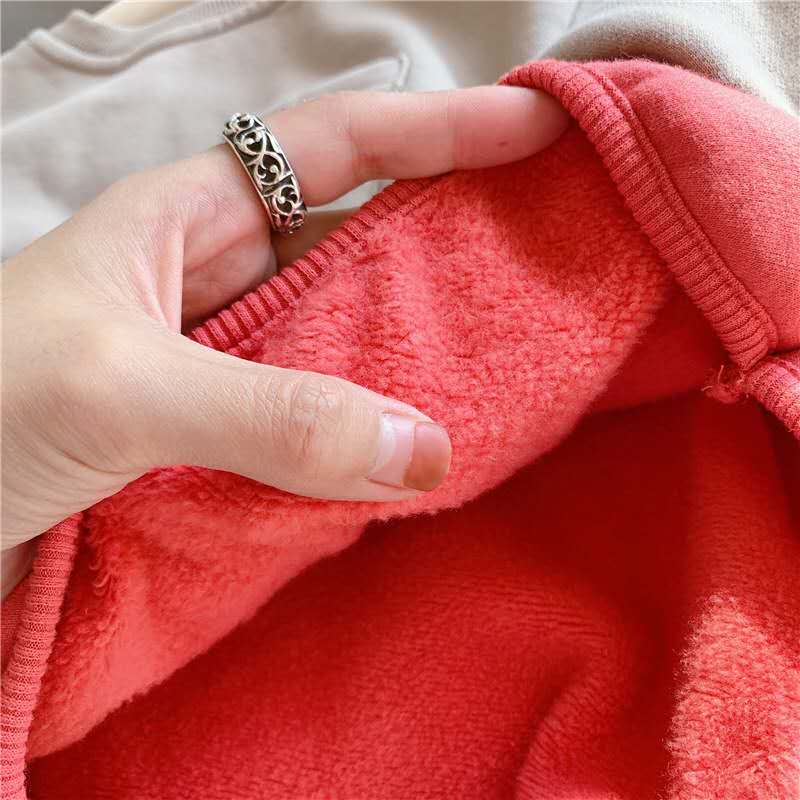 Kinderkleding Herfst/Winter Stijl Meisjes Herfst Stijl Koreaanse Fleece Kinderen Grote Trui