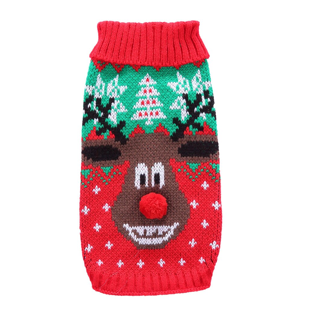 Warm Dog Clothes For Small Dog Coats Jacket Winter Clothes For Dogs Cats Clothing Chihuahua Cartoon Pet Sweater Costume Apparels