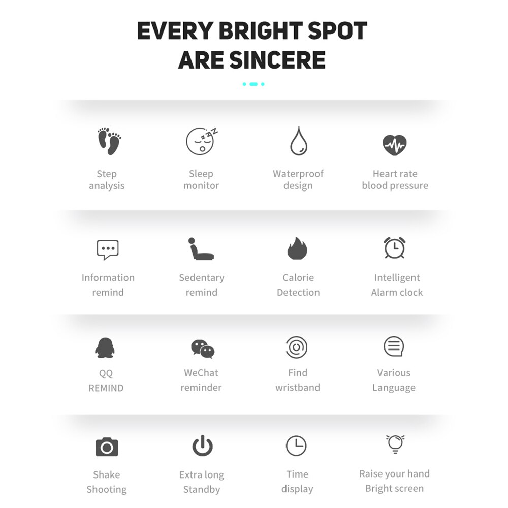 M4 intelligente horloges met kleurenscherm, sporthorloge met bluetooth, waterdicht, bloeddrukmeter en hartslagmeter voor fitness.