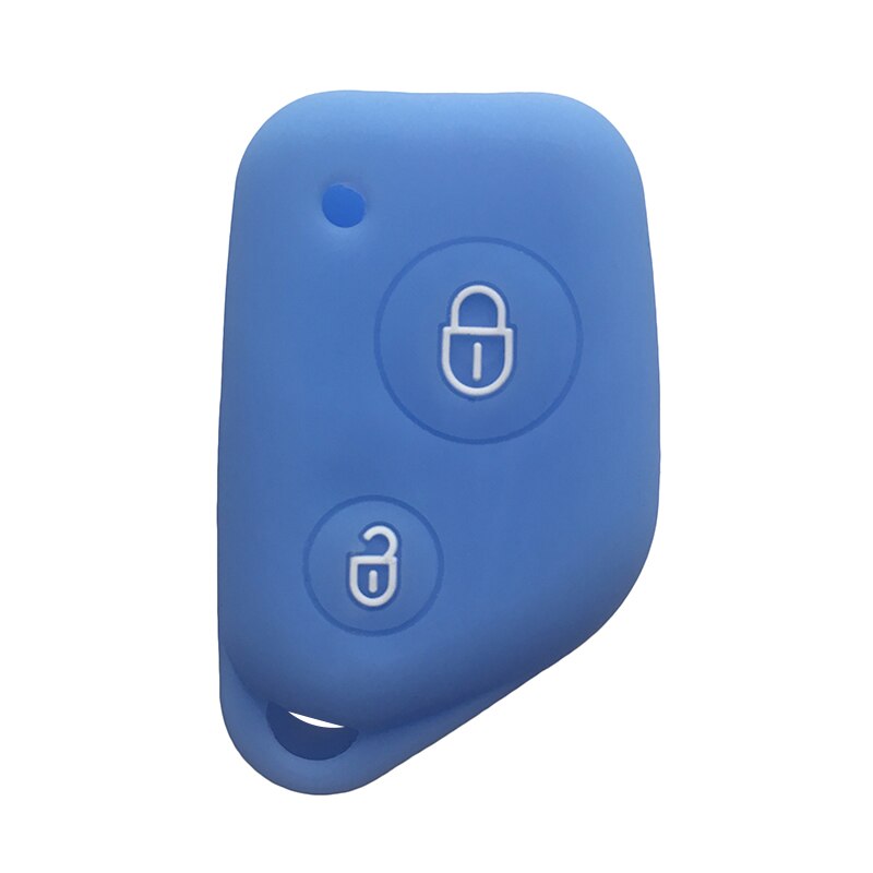 Funda de silicona para llave de coche, 2 botones, para Peugeot 406, 306, 205, 206, 405, Citroen Berlingo, Xsara, Picasso, Saxo