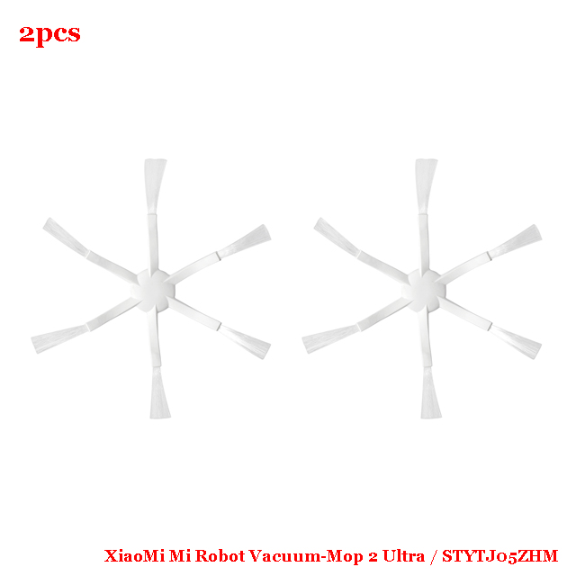 Voor Xiaomi Mi Robot Vacuüm Mop 2 Ultra Stytj05zhm Reiniger Vervangende Onderdelen Hoofdzijborstel Hepa Filter Stofzak Doek: Licht Geel