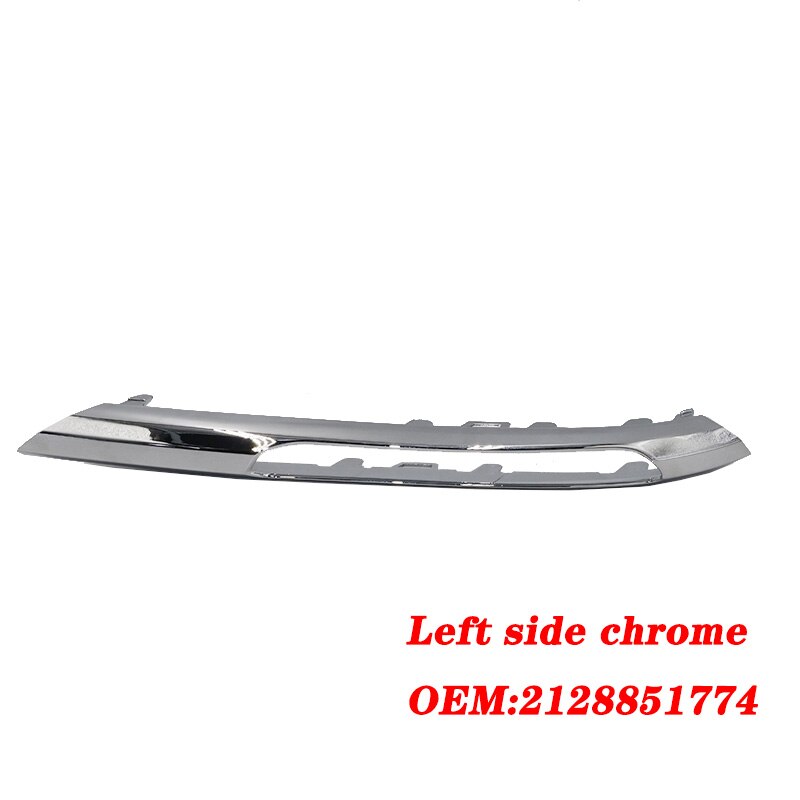 Auto Grille Dagrijverlichting Cover 2128851723 2128851823 2128851774 2128851874 Voor Mercedes E-Klasse W212: Left side chrome