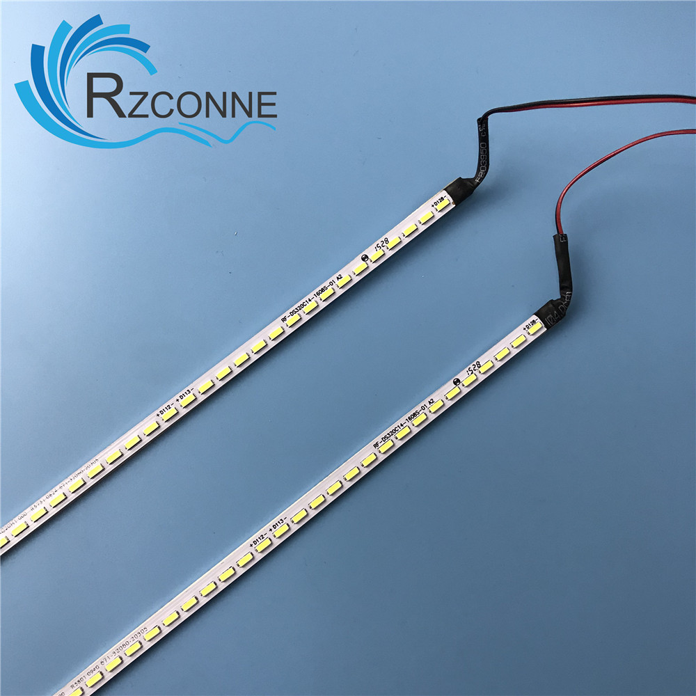 710mm length 5mm width LED Backlight strip 128 lamp bar For 65 inch LCD TV 3V/LED 48 V for the strip