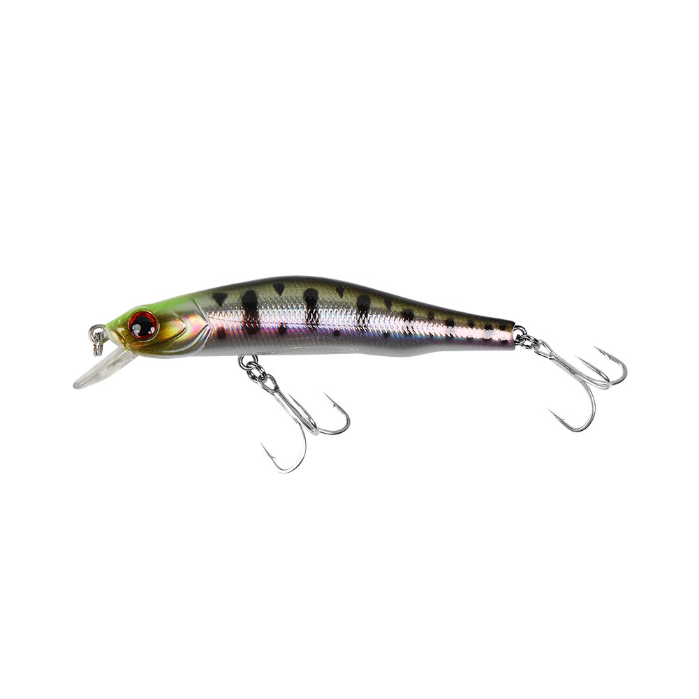 BassLegend Fishing Suspending Orbit Minnow Jerkbait Magnetic System Long Cast Bass Pike Trout Lure 80SP 80mm/8.5g: Off White