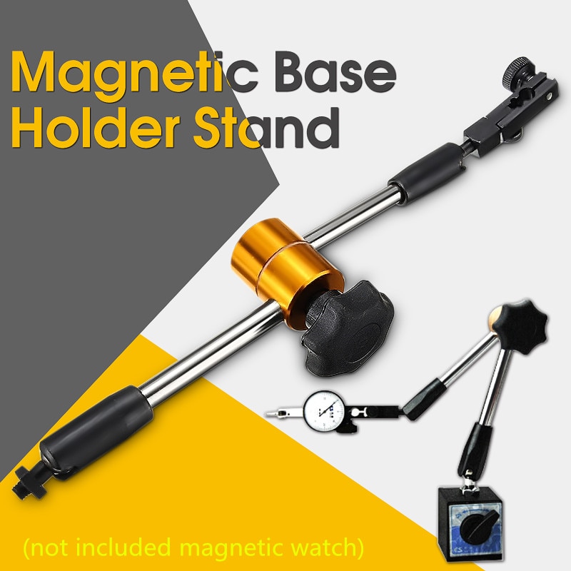 Universele Flexibele Magnetische Metal Base Holder Stand Meetklok Tool