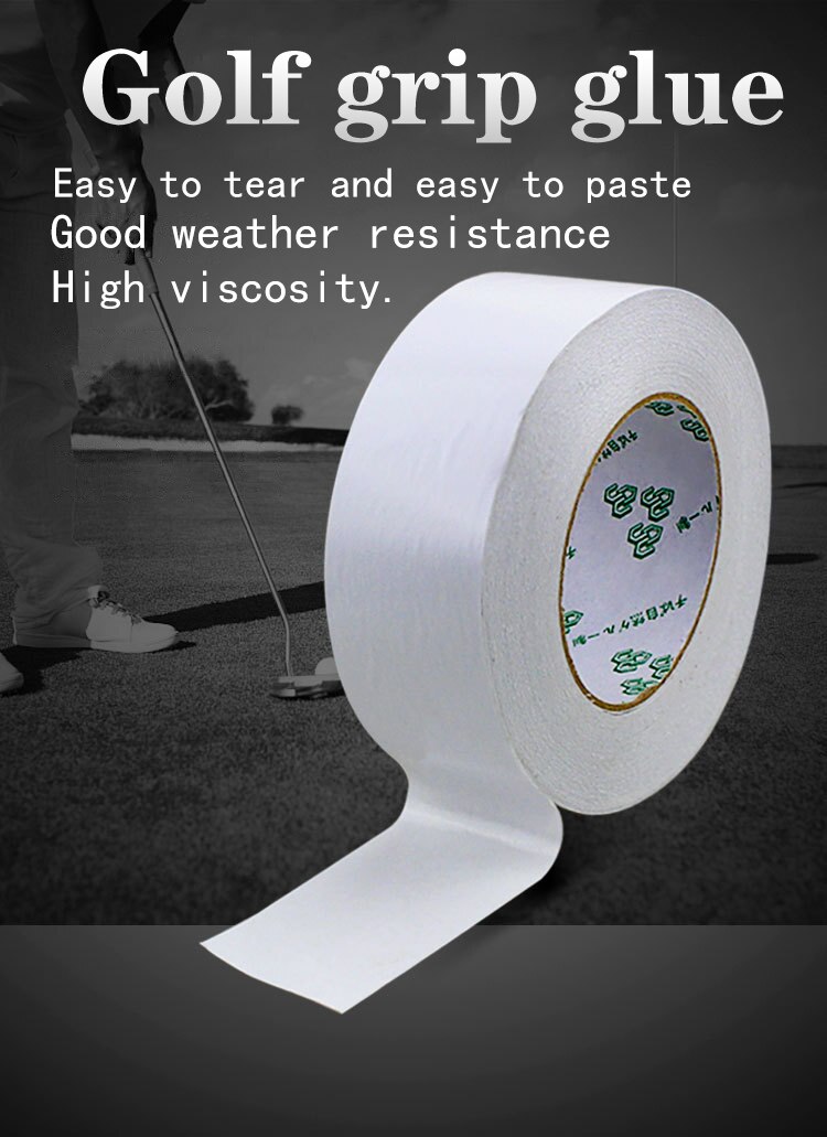 Professionele Golf Grip Dubbelzijdig Tape 1 Roll 50M Breed 50/40/35/30/25/20 /18Mm Golf Grip Dubbelzijdige Tape Cue/Putter/Tape
