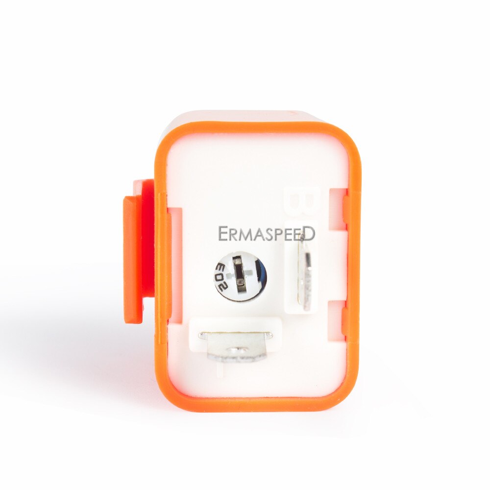 Universal Motorcycle 2 Pin LED Flasher Relay 12V Turn Signals Blinker Indicator Adjustable Frequency Relay Motorbike Accessories