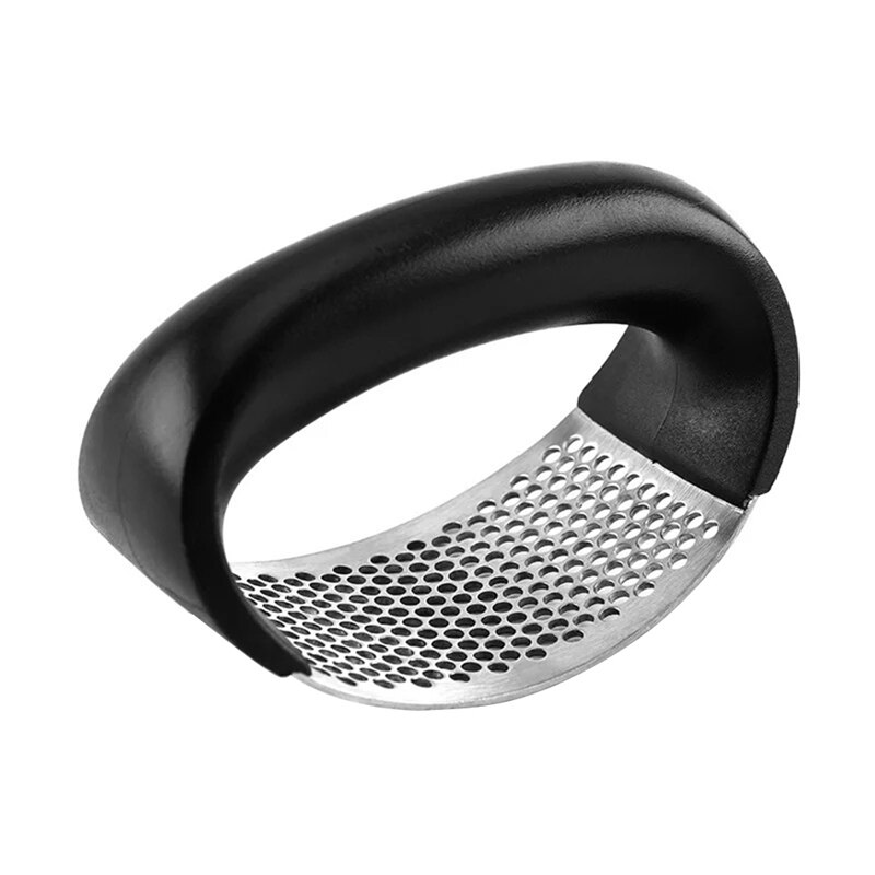 Presse à ail manuel en acier inoxydable, appareil ménager, presse-ail de cuisine, outils pour ail au gingembre, accessoires de cuisine, 1 pièce: Default Title