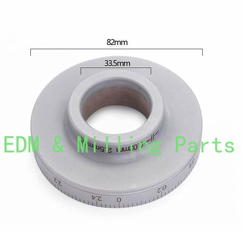 1pc Milling Machine Tools Dial 125 Graduations Scale Ring Z-Axis Y-Axis X-Axis For Bridgeport Mill Part