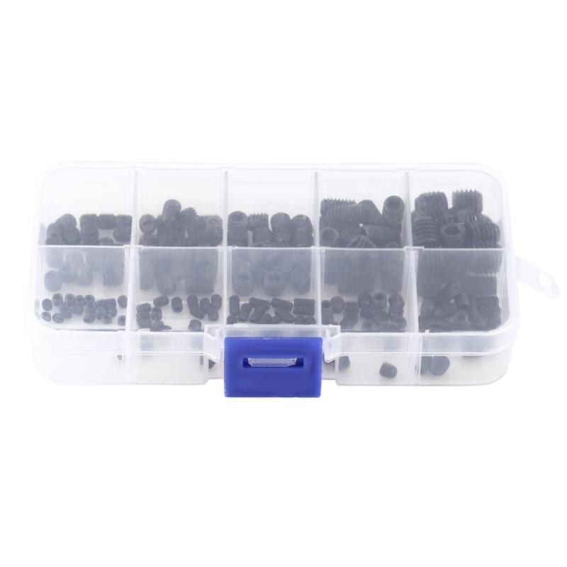 200Pcs Hex Socket Head Grub Set Schroeven Cup Poin... – Grandado