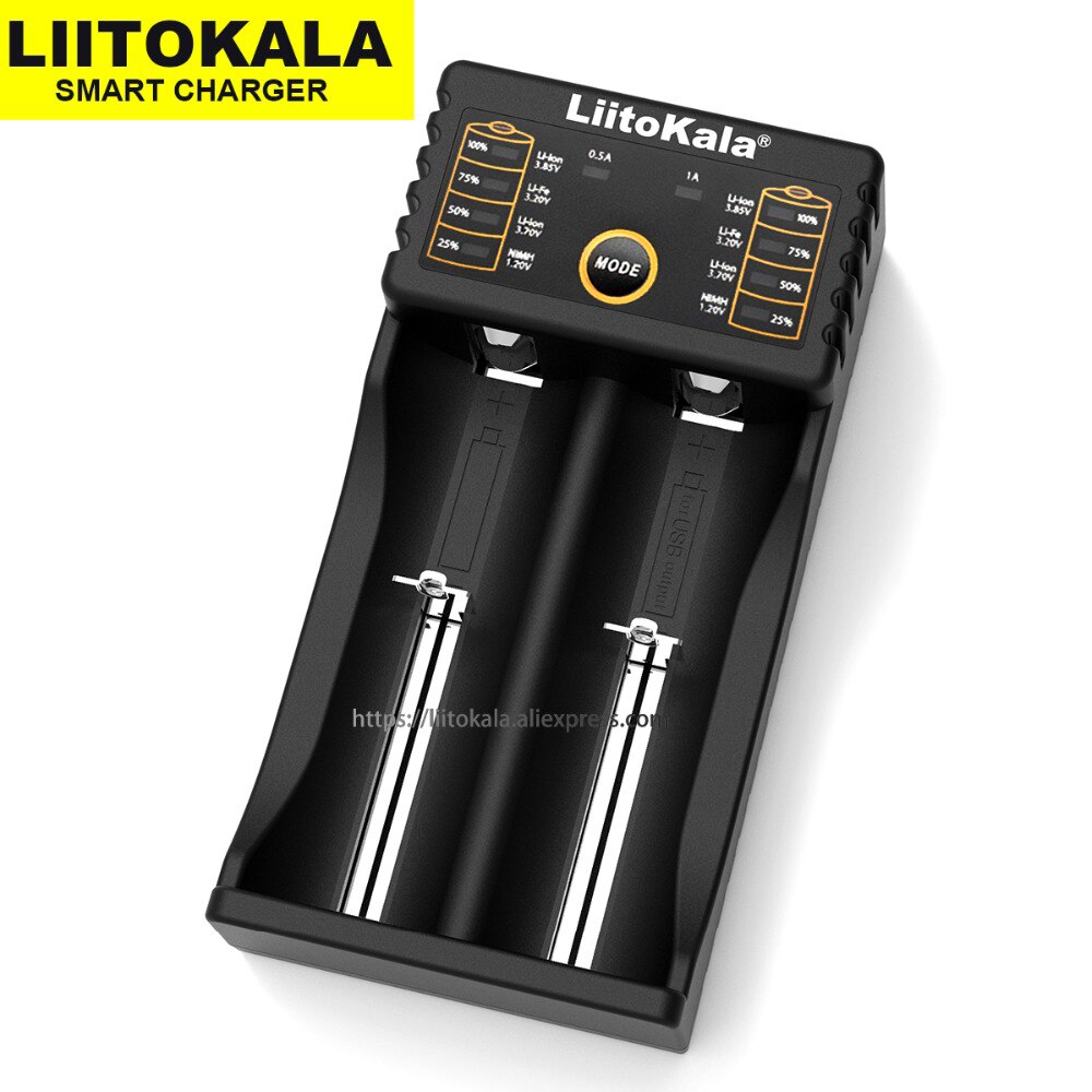 Genuine Liitokala Lii-500 18650 battery charger Lii-402 lii-202 lii-100 lii-S1 18650 Charger For 26650 21700 AA AAA batteries