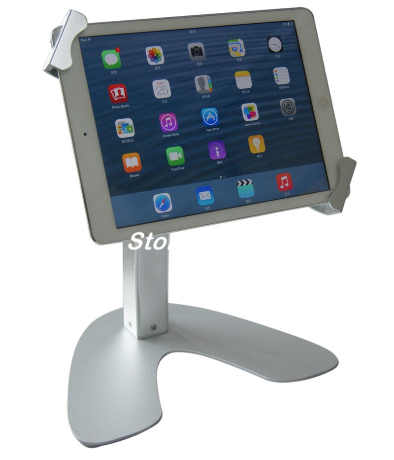 Universal desktop Tablet Holder for 9.7-12.9 inch tablet pc stand security holder for ipad pro Surface samsung Tab desktop