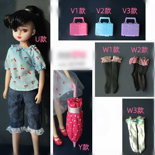 1/6 clothes For Dolls For Licca doll Momoko Doll Blyth doll clothes Jumpsuit dress suit For Girls Dolls