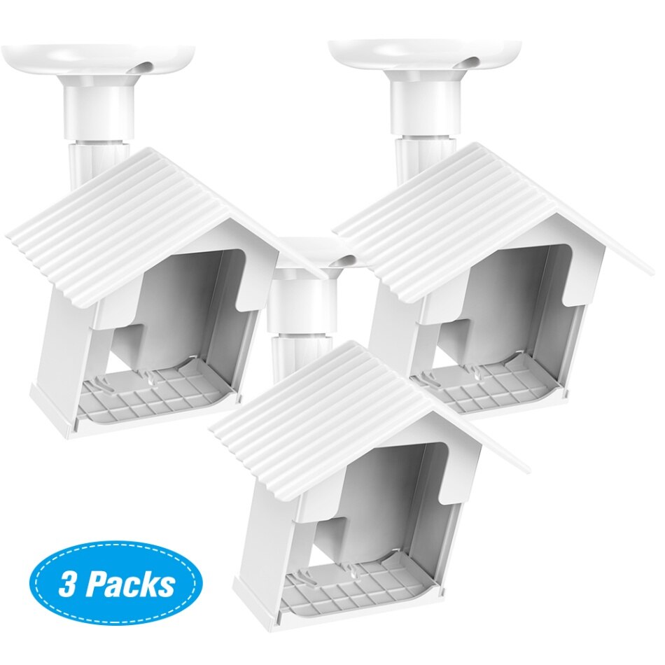 3 Packs Wall Mount Bracket Kit for Blink XT Camera Weatherproof 360 Degree Protective Anti Glare UV Camera Security System