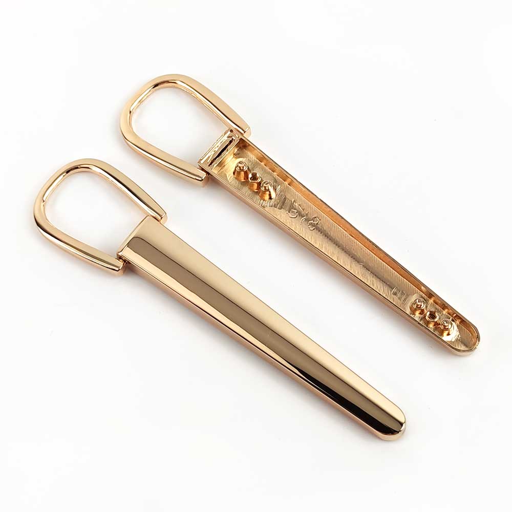 Hebillas de Metal para bolso, accesorio de para bolsos, hebilla decorativa, Conector de gancho, accesorios de Hardware DIY, 2/4 piezas: LightGold / 131mm-2Pcs