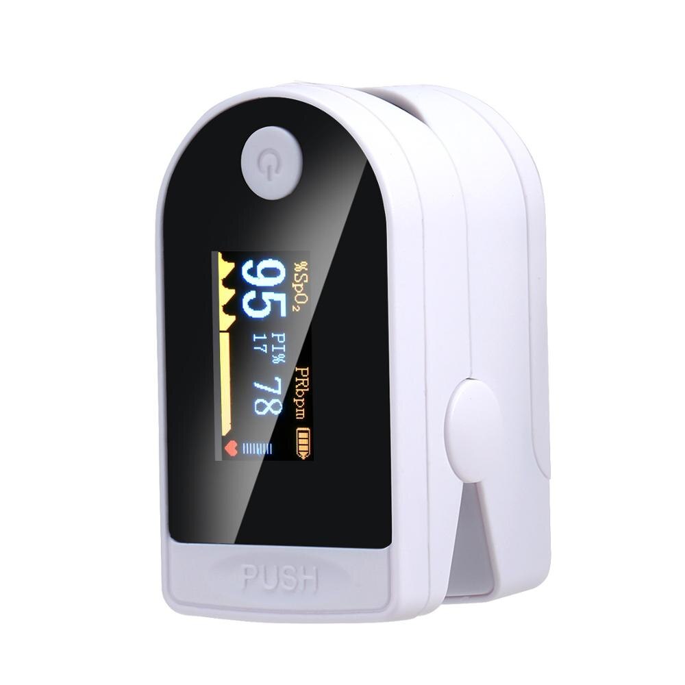 Fingertip Pulse Oximeter with LED Display Home Digital Oximeter Blood Oxygen Sensor Saturation SpO2 Monitor Measurement Meter: style 10