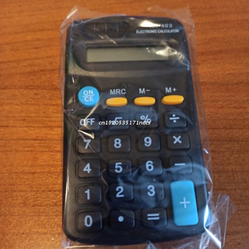 8 Digit Calculator Desktop Finance Tool Battery Powered Mini Electronic