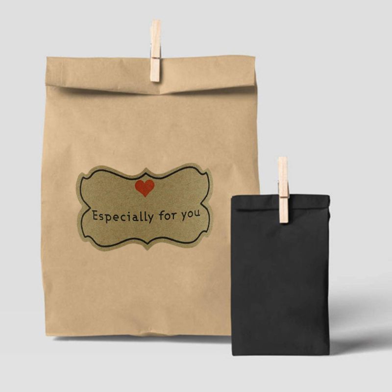 250pcs/roll Especially for You Stickers Kraft Seal Labels Handmade Scrapbooking Packaging Stationery Decoration