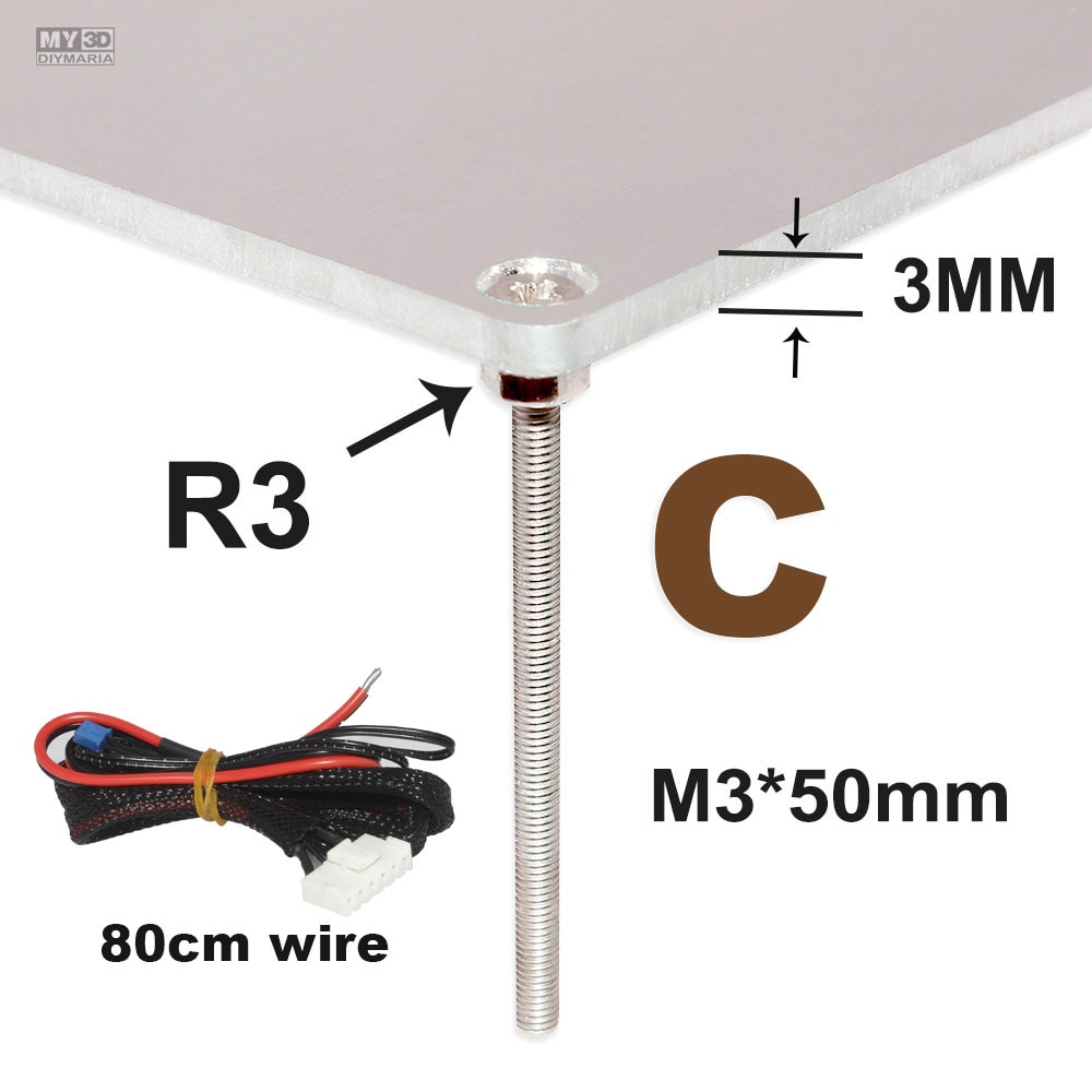 Upgrade Magnetic Steel Sheet Base soft Magnetic Surface Plate post for 3D Printer Bed Print Tape Heatbed Sticker Non PEI