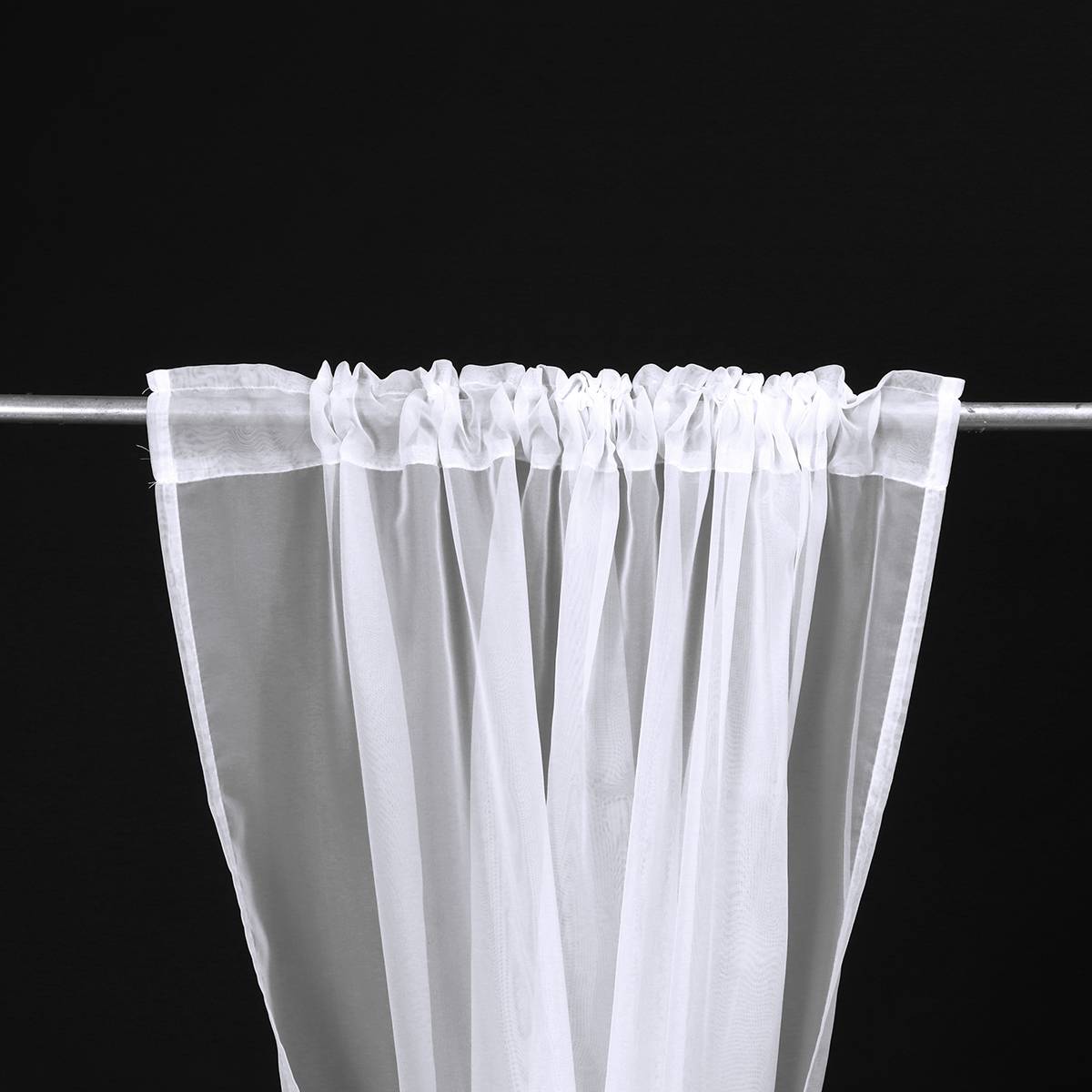 Waterproof Garden Decoration Outdoor Sheer Curtains For Porch Beach Patio Exterior Voile With Sliver Ring Gromme