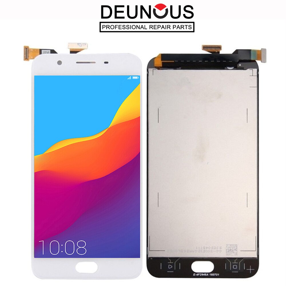 100% getestet 5,5 "Anzeige Für OPPO F1S LCD Bildschirm OPPO F1S Anzeige mit Touchscreen Digitizer A59 A1601 Ersatz teile