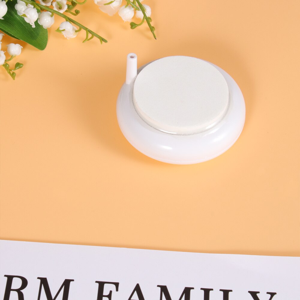50MM Air Bubble Stone Round Oxygen Diffuser Curtain Effect Fish Tank Ceramic Disc Generator Aerator with Suction Cup (White)