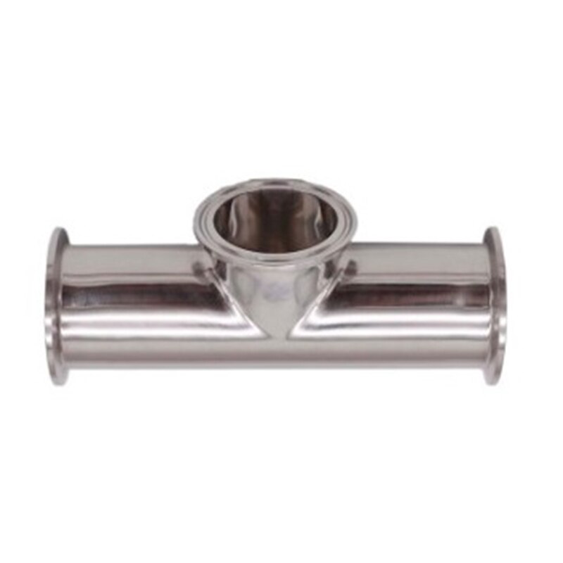 HLZS-2 inch Tri Clamp Instrument Tee Sanitary 304 Stainless Steel Homebrew Beer Craft Parts