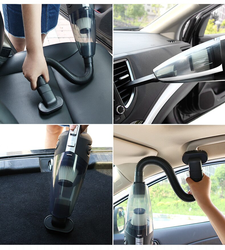 Handheld Vacuüm Draadloze Krachtige Cycloon Zuig Draagbare Oplaadbare Stofzuiger 6053 Quick Charge Voor Auto Thuis Huisdier Haar