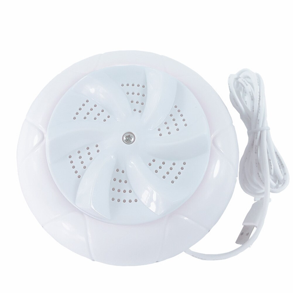 Water Droplet Vortex Washer Mini Portable Washing Machine for Home Travel Clothes J99Store: White